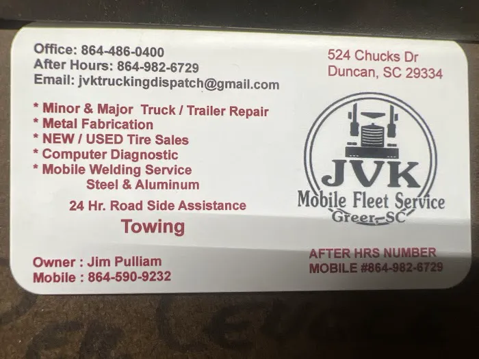 JVK Mobile Fleet Service 0