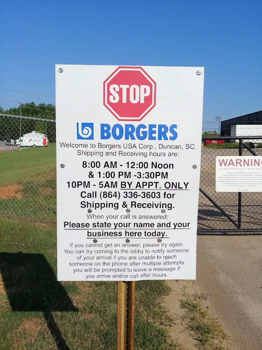 Borgers USA Corporation 2