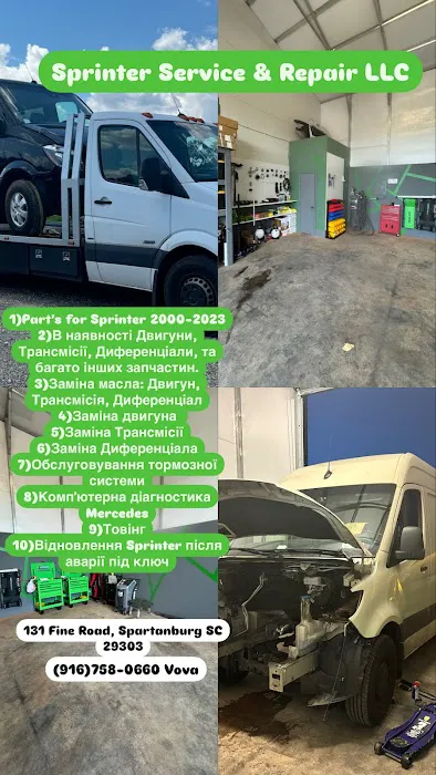Sprinter Service and Repair 9