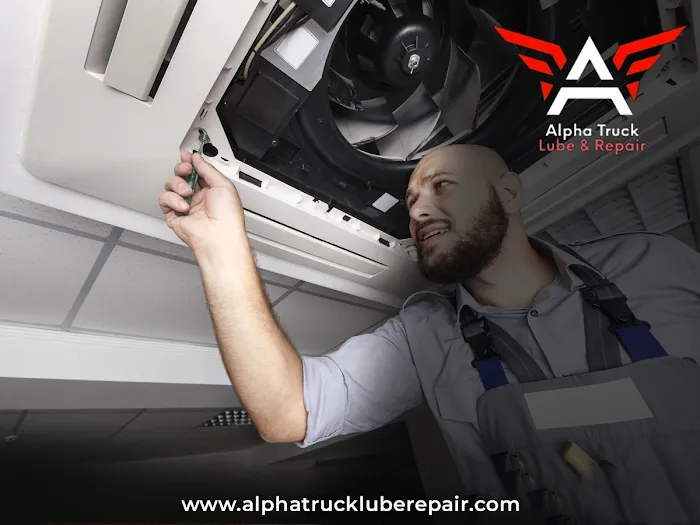 Alpha Truck & Trailer Repair Tire shop 9