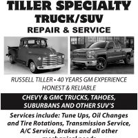 Tiller Specialty Truck/SUV Repair and Service