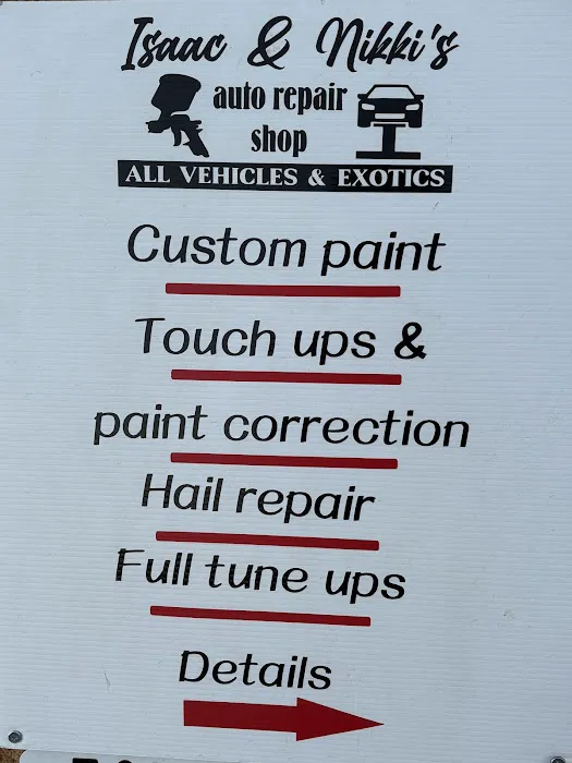 Isaac & Nikki’s auto repair shop 3