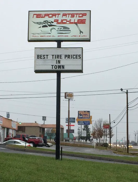 Newport pitstop lube and tire 9