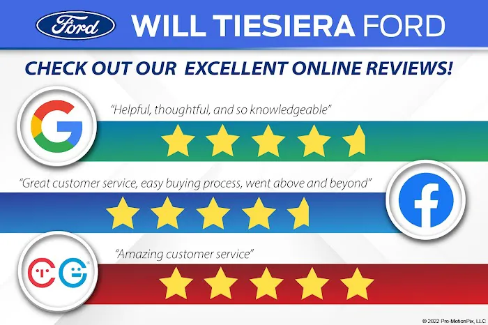 Will Tiesiera Ford Service 0