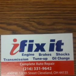 I fix it LLC Auto Repair ico