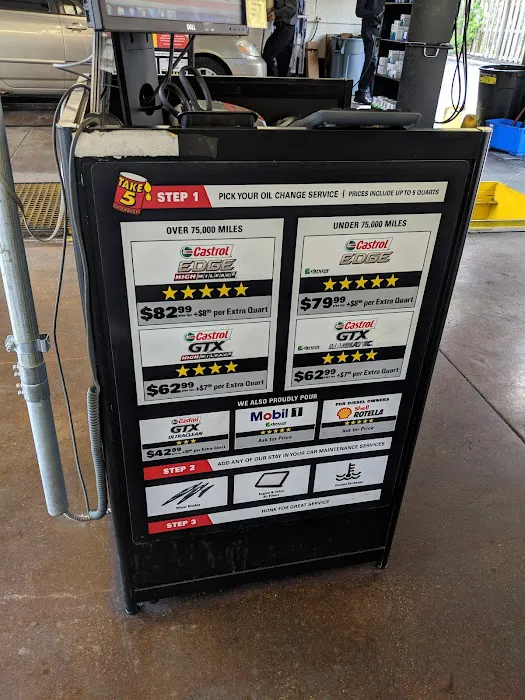 Take 5 Oil Change 4