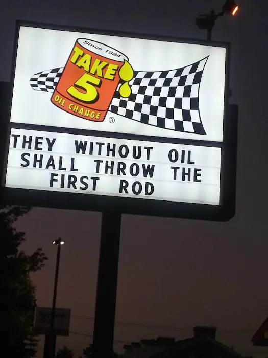 Take 5 Oil Change 6
