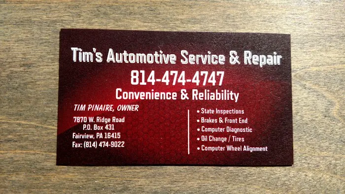 Tim's Automotive Service & Repair 9