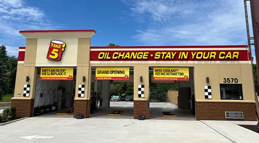 Take 5 Oil Change 1