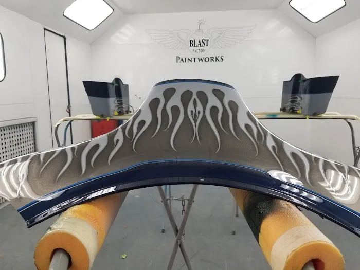 Blast factory paintworks 8