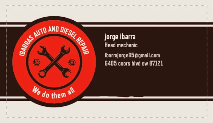 Ibarra’s auto diesel 0