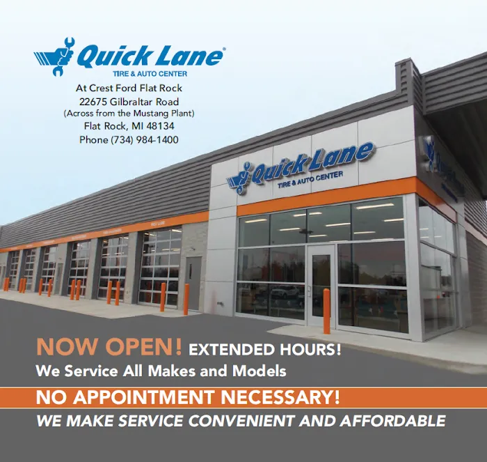 Quick Lane at Crest Ford Flat Rock 5