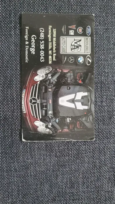 Middlebelt Auto Care Inc 1