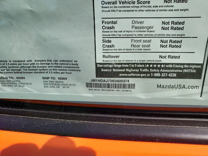 Stevens Creek Mazda Parts Center 7