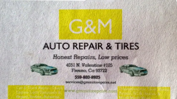 G & M Auto Repair and Tires 2