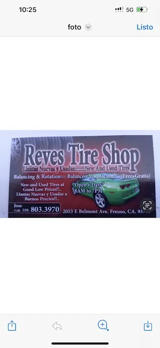 Reyes tires shop 0