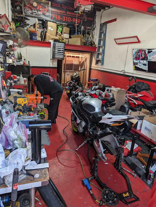 Sick Sycles Motorcycle Repair Shop / Powder Coating 9