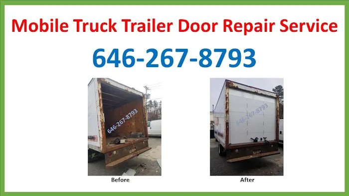 Mobile Truck Trailer Door Repair 1