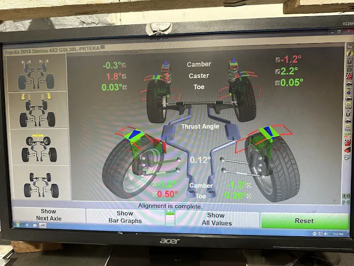STAR WHEEL ALIGNMENT 4