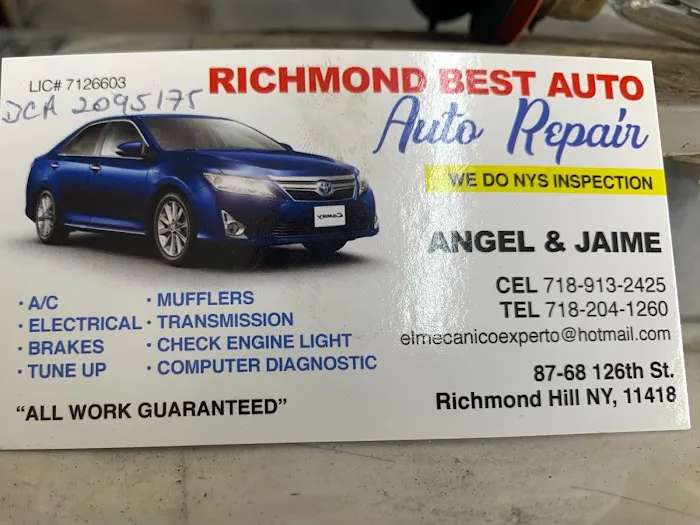 Richmond Best Auto Repair Corp. 7