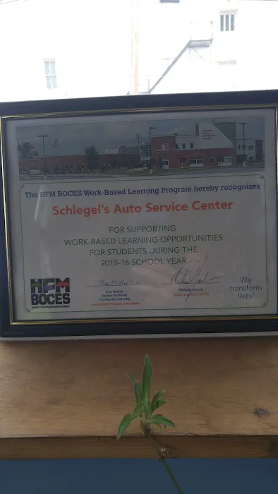 Schlegel's Auto Services Center Inc 3