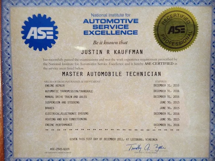 Kauffman Auto Service LLC 6