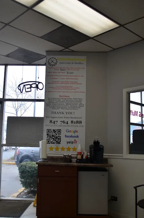 INTERNATIONAL AUTO CARE AND MUFFLER Schumbung Wise IL 4