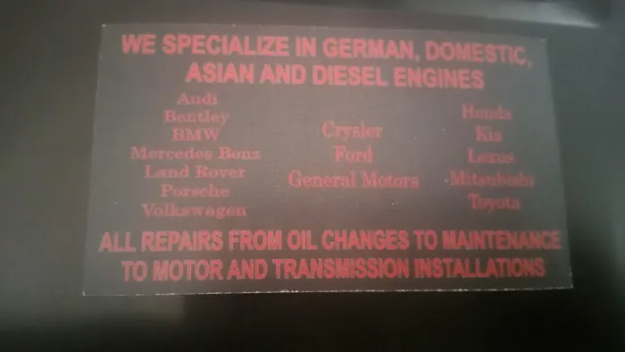 Leo's Mobile Auto Repair 2