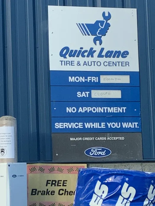 Quick Lane at Mock's Ford Sales 1
