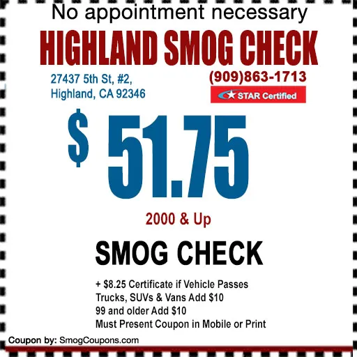 Highland Smog Check 8