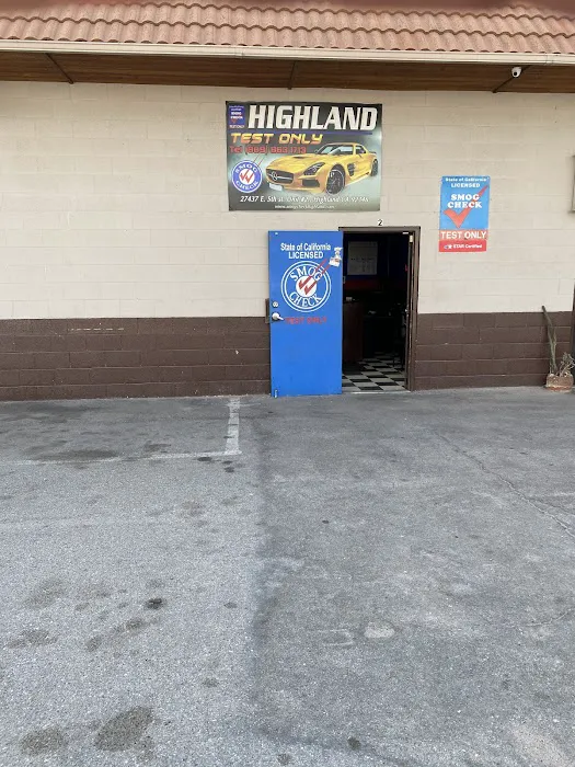 Highland Smog Check 6