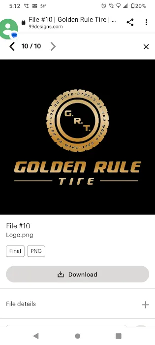 Golden Rule Tire 8