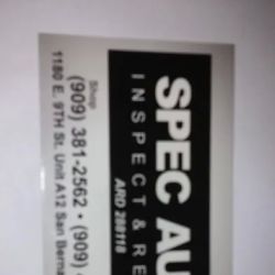 Spec Auto Inspect and Repair ico