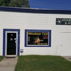 Atomic Car Audio and window tint ico