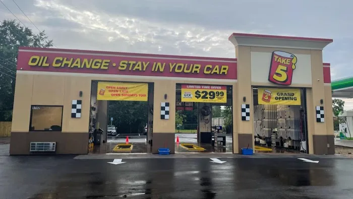 Take 5 Oil Change 8