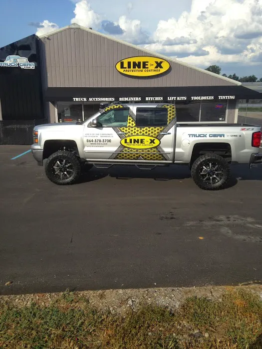 Line-X of the Carolinas Truck Accessory, spray on bed liner and trailer sales Store 7