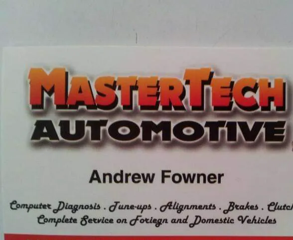 Mastertech Automotive Services 0