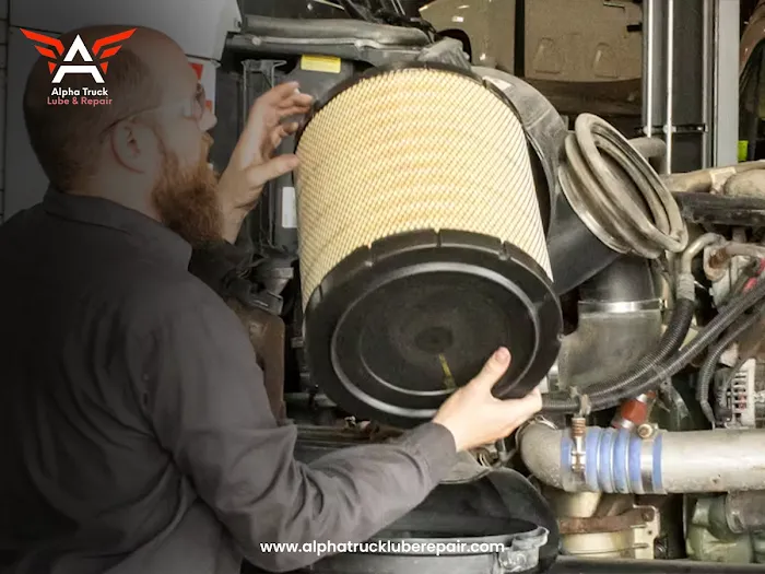 Alpha Truck & Trailer Repair Tire shop 7