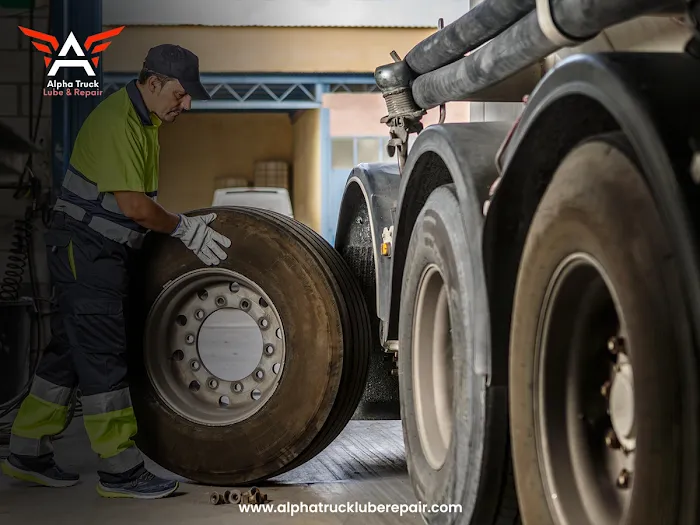 Alpha Truck & Trailer Repair Tire shop 5