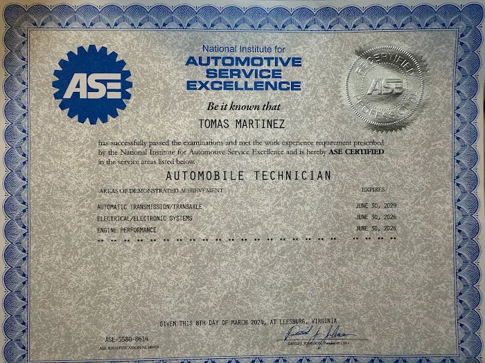 Tom's Automotive 5