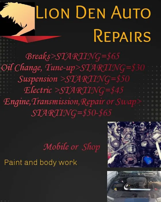 Lion Den auto repairs 0
