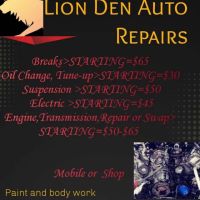 Lion Den auto repairs