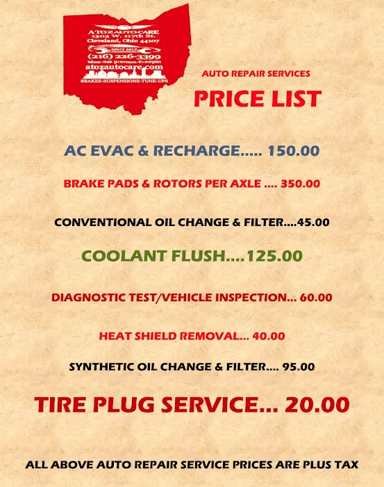 A to Z Auto Care 7