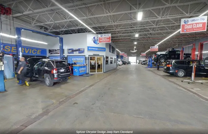 Spitzer Jeep RAM Brook Park Service Center 7