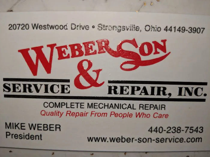 Weber & Son Service & Repair 9