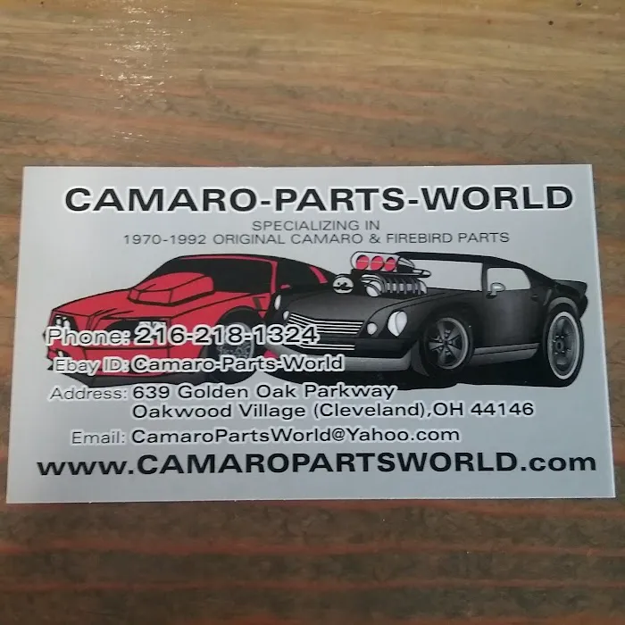 CAMARO PARTS WORLD 5