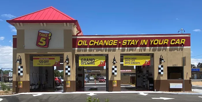Take 5 Oil Change 6