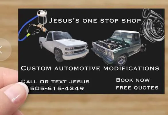Jesus’s one stop shop 1