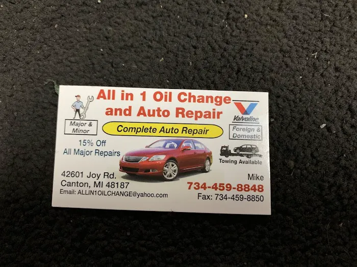 All In 1 Oil Change & Auto Repair (Domestic & Foreign) 7