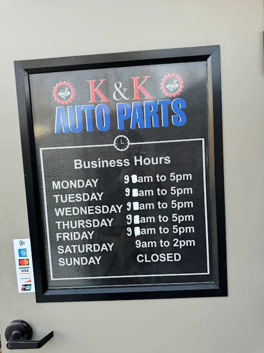 K & K Auto Parts INC 1